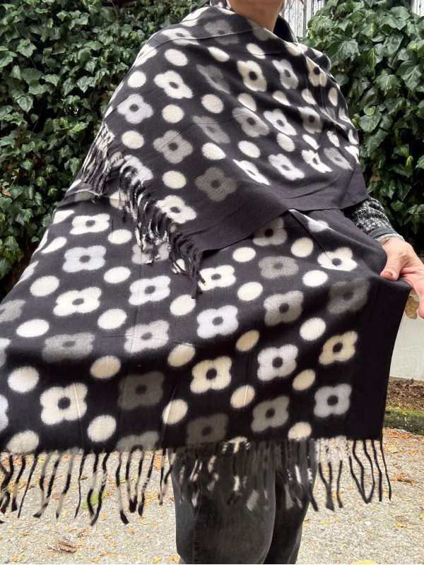 Kaşmir Çiçekli  Şal