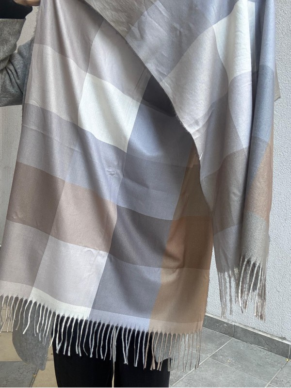 Kaşmir Ekose Şal