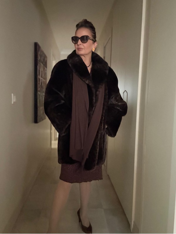 Premium Vintage Leopar Peluş