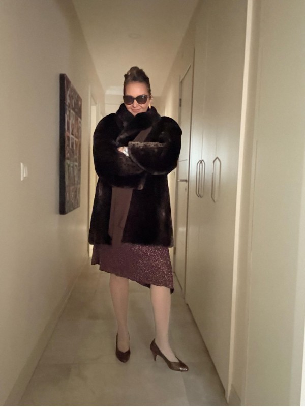 Premium Vintage Leopar Peluş