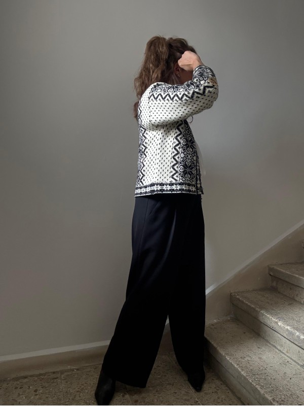 Vintage Windfjord Made in Norway Hırka /Mont Bej