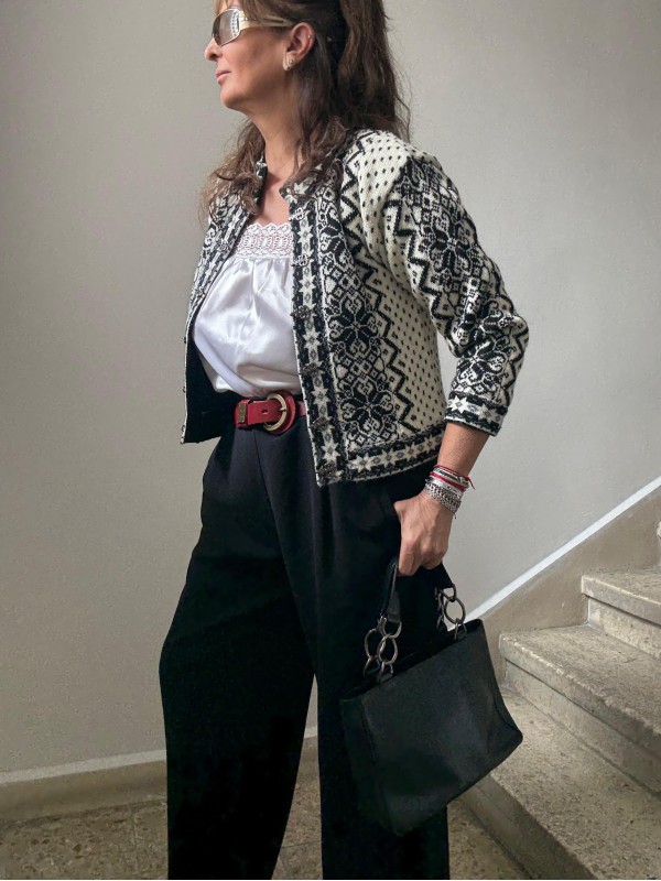 Vintage Windfjord Made in Norway Hırka /Mont Bej