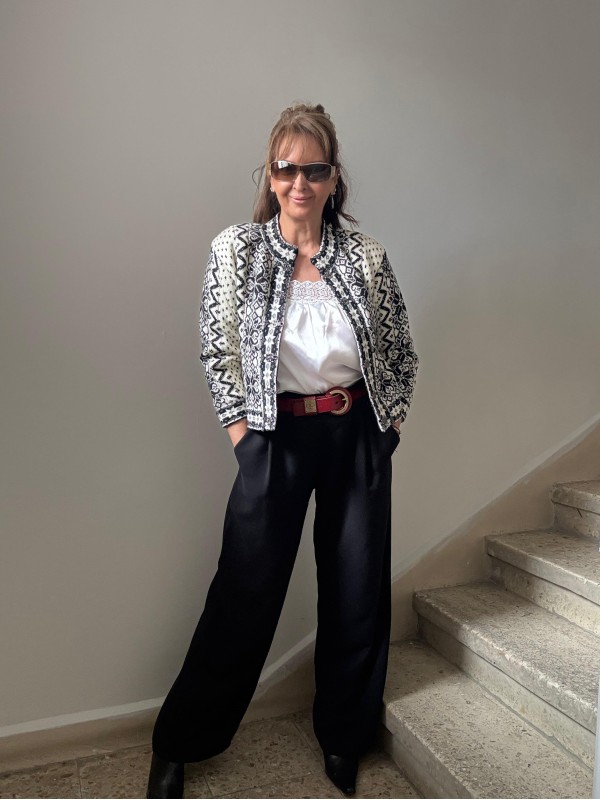 Vintage Windfjord Made in Norway Hırka /Mont Bej