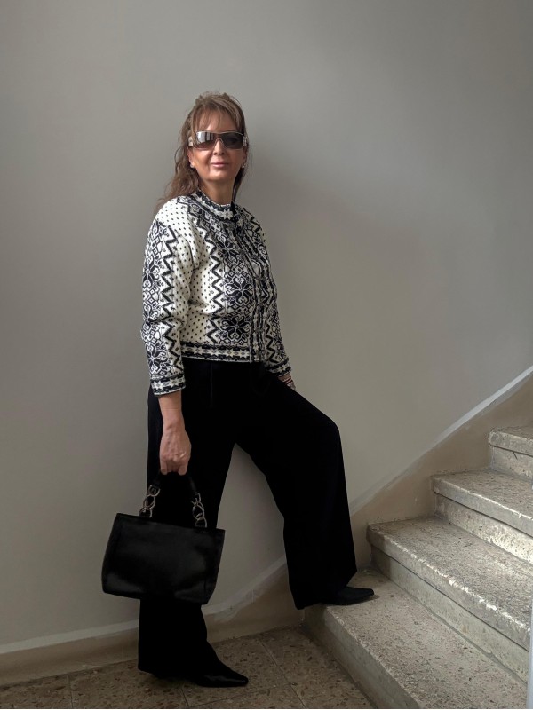 Vintage Windfjord Made in Norway Hırka /Mont Bej