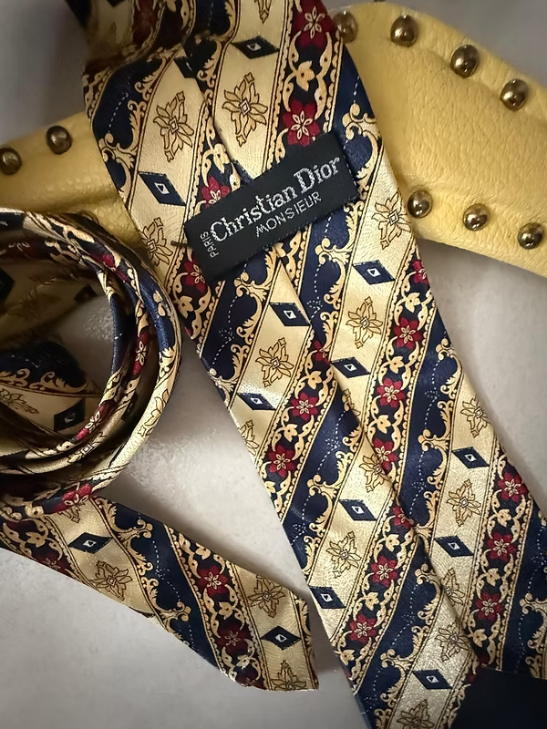 CHRISTIAN DIOR -İpek Kravat