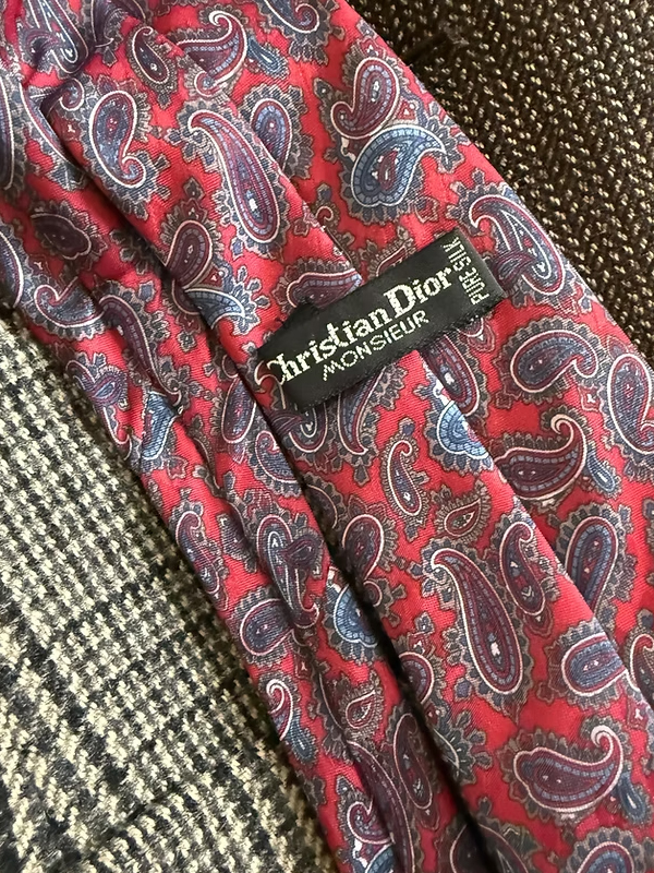 CHRISTIAN DIOR- İpek Kravat