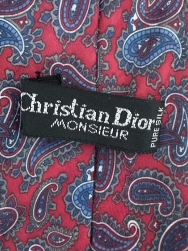 CHRISTIAN DIOR- İpek Kravat