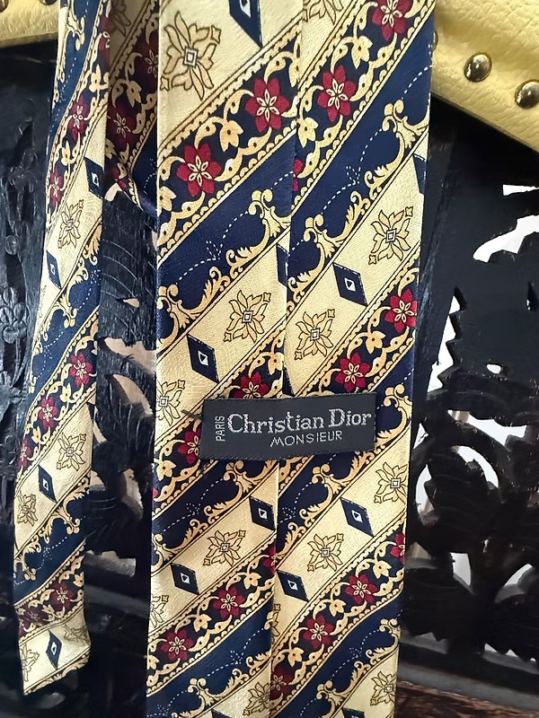 CHRISTIAN DIOR -İpek Kravat