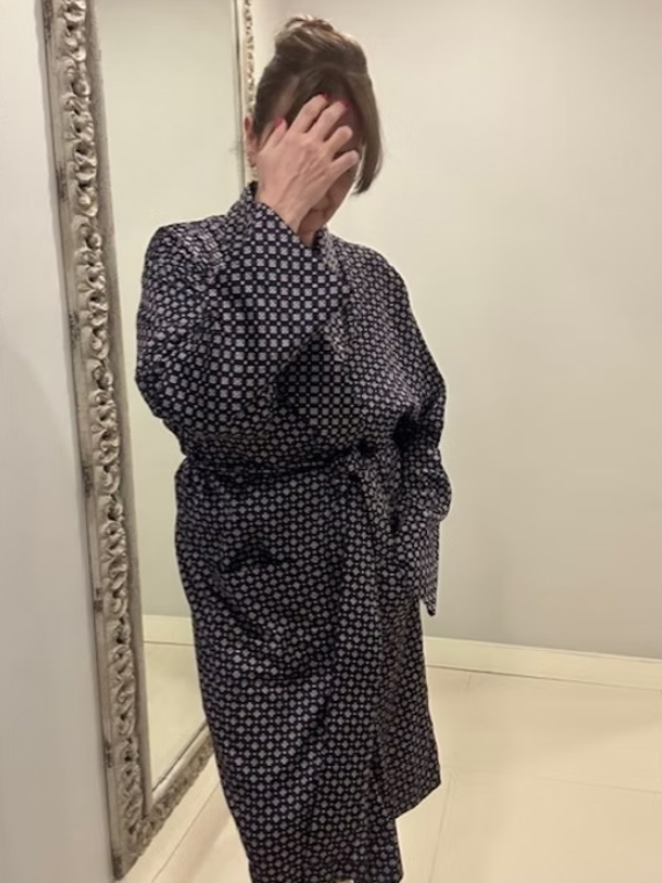 Vintage CARVEN PARIS Unisex Sabahlık