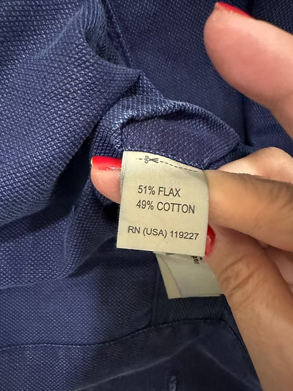 Massimo Dutti Flax (Keten)-Pamuk Dokulu Ceket