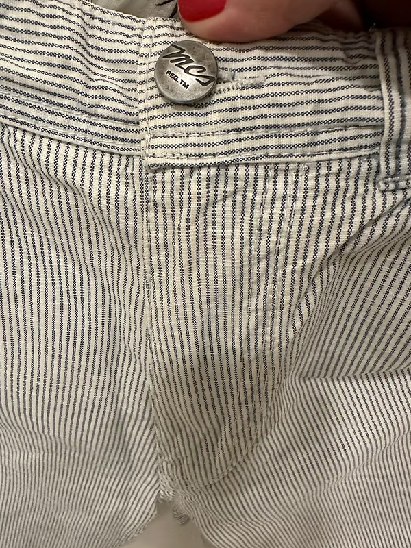 MARLBORO CLASSICS Vintage Çizgili Bermuda