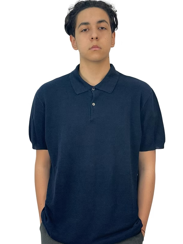 CORNELIANI - Keten Polo Yaka Triko