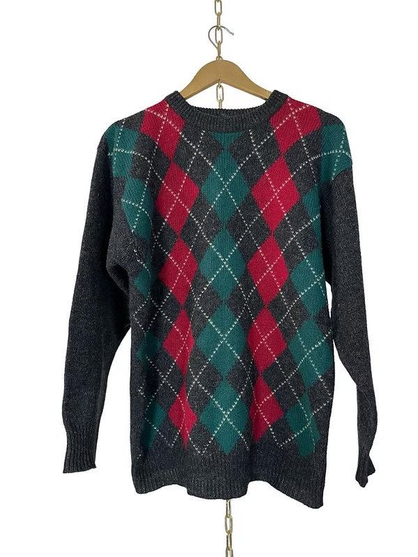 AHLENS-Vintage Shetland Wool Kazak