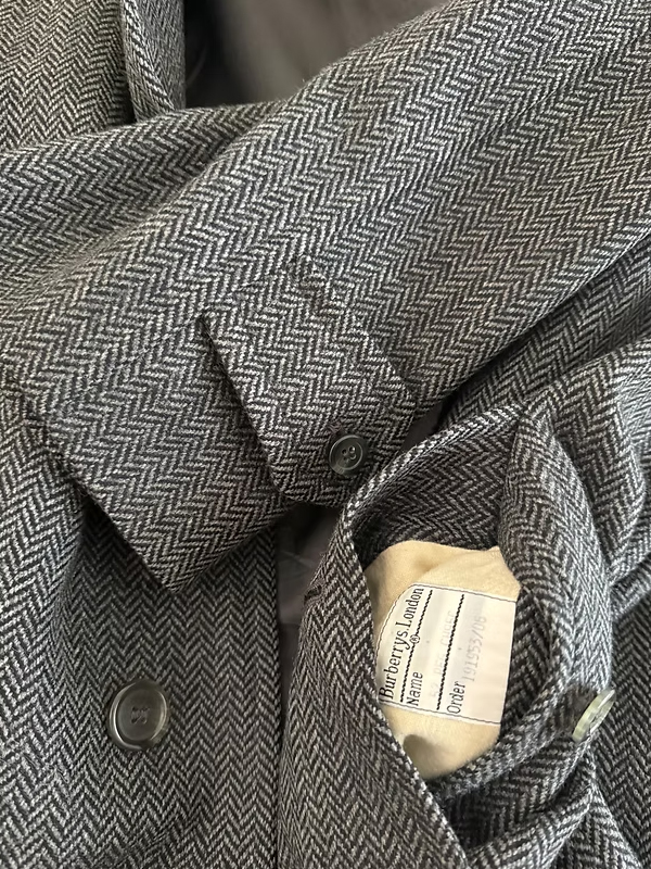 BURBERRYS Kaşmir Balıksırtı Kaban