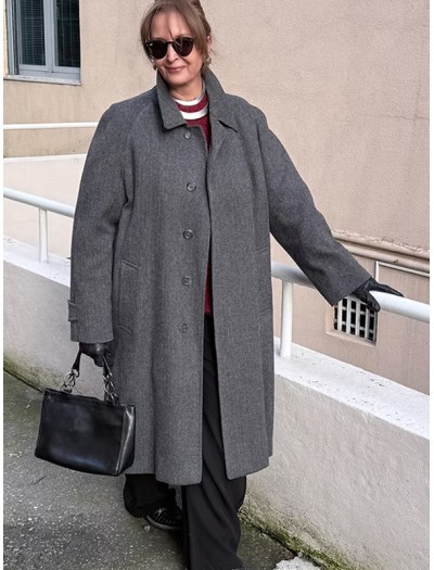 BURBERRYS Kaşmir Balıksırtı Kaban