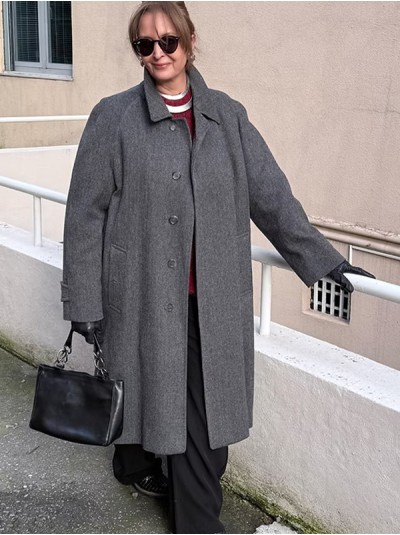 BURBERRYS Kaşmir Balıksırtı Kaban