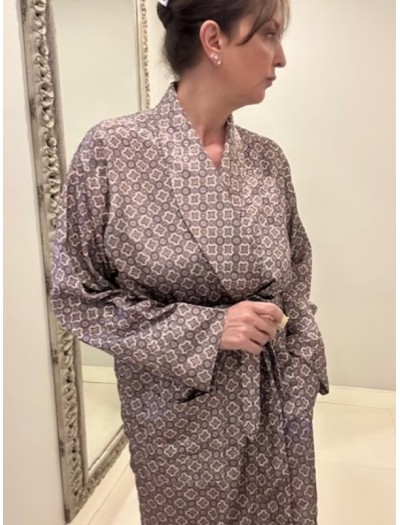 Pierre Cardin Şal Desenli Sabahlık