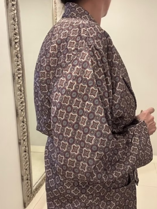 Pierre Cardin Şal Desenli Sabahlık