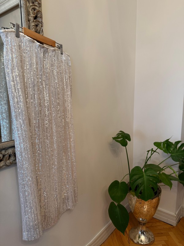 Vintage Full Payet Etek / Bluz Takım 