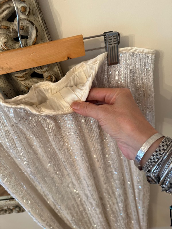 Vintage Full Payet Etek / Bluz Takım 