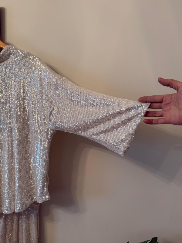 Vintage Full Payet Etek / Bluz Takım 