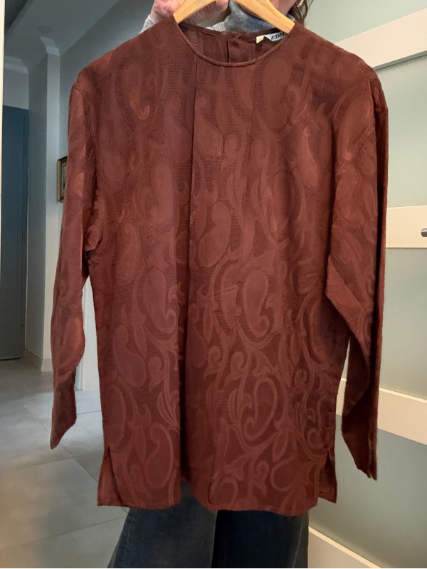 Beymen şal desenli bluz