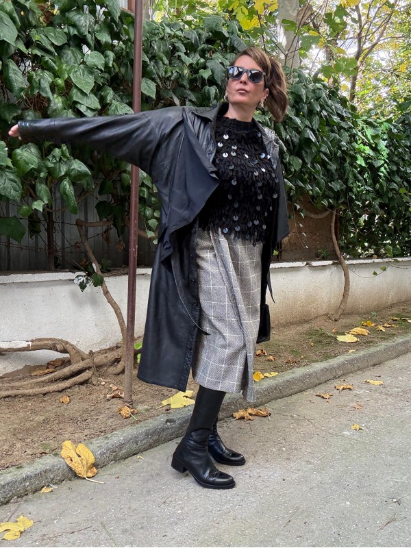 Derimod Vintage Nakışlı Trençkot