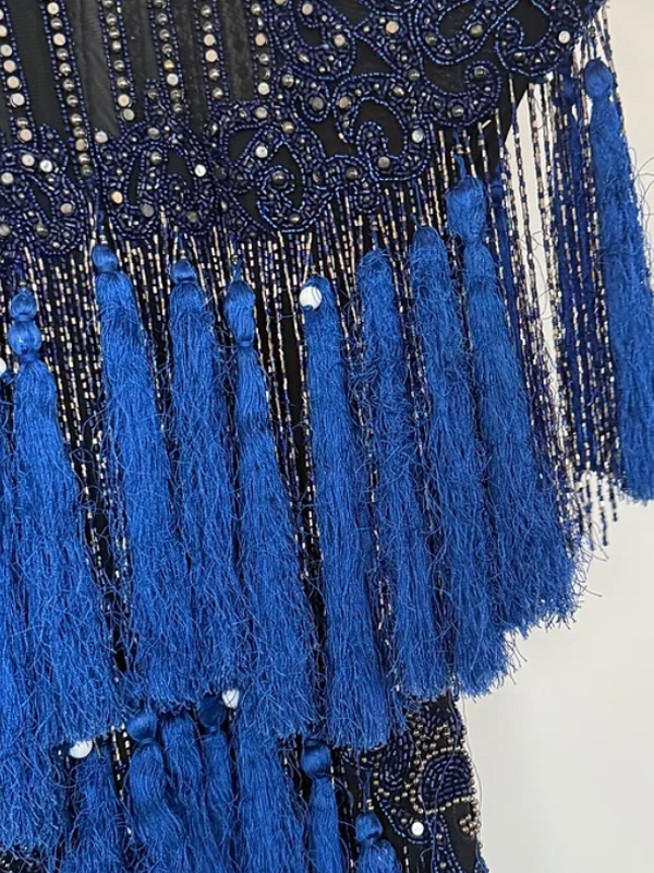 Derviş Bağzıbağlı Püsküllü Abiye Elbise