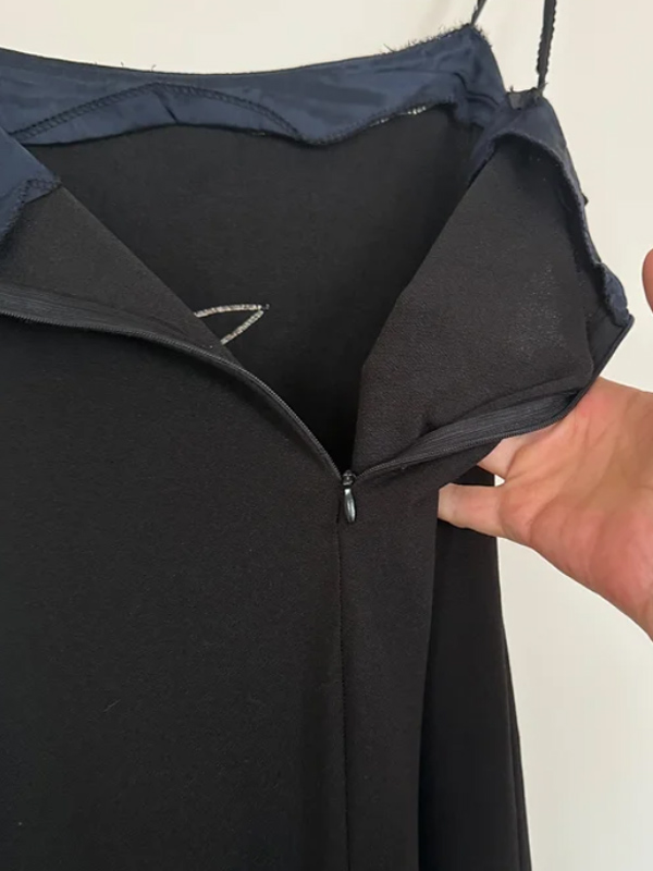 Vintage Özel Dikim Jarse Elbise