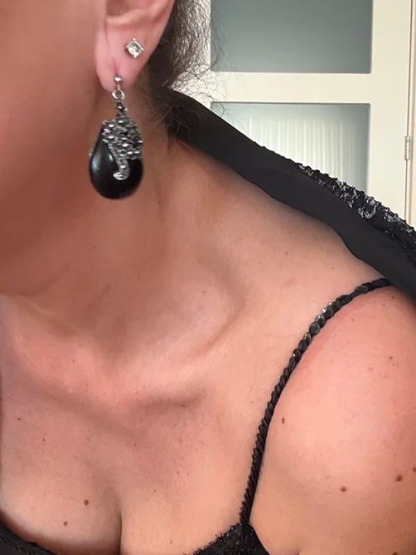 Vintage Özel Dikim Jarse Elbise