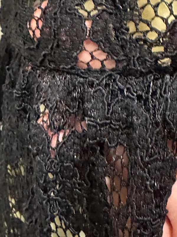 Be Retrokare Vintage Dantel Plaj Elbise