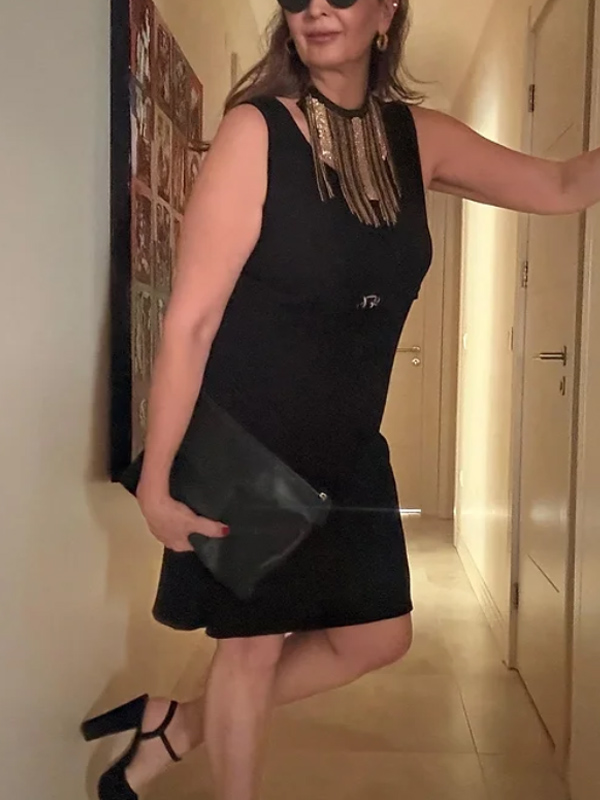 Hey Triko Vintage Elbise