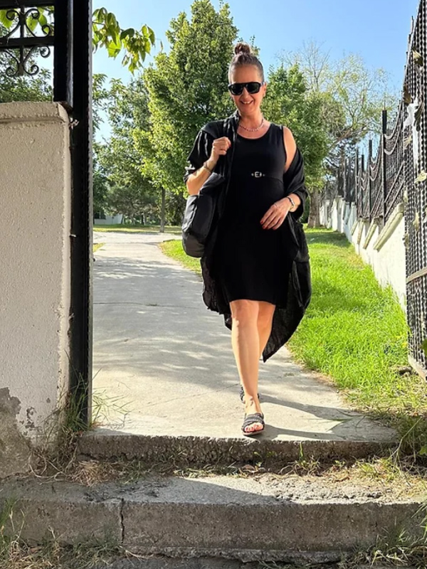 Hey Triko Vintage Elbise