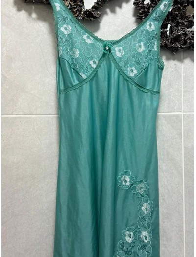 Vintage Dantelli Mini Gecelik