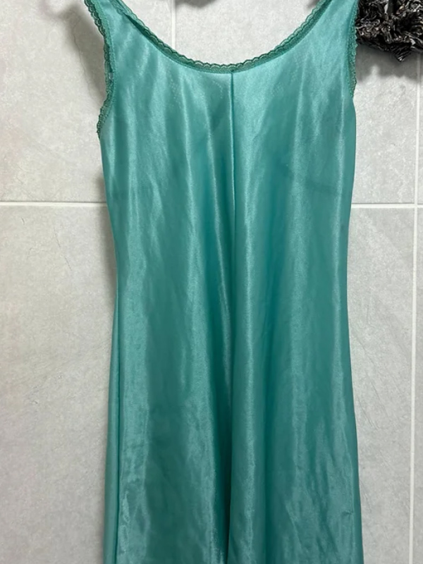 Vintage Dantelli Mini Gecelik