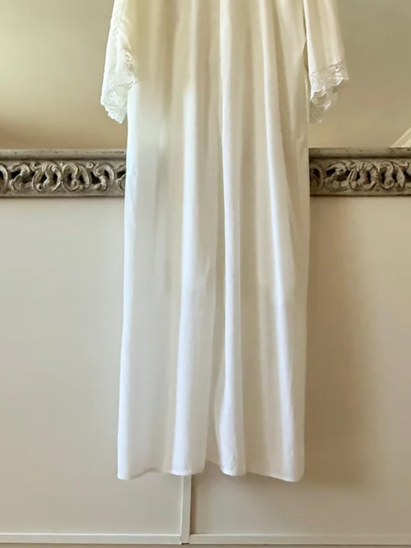 Vintage Mini Gecelik&Sabahlık Takım