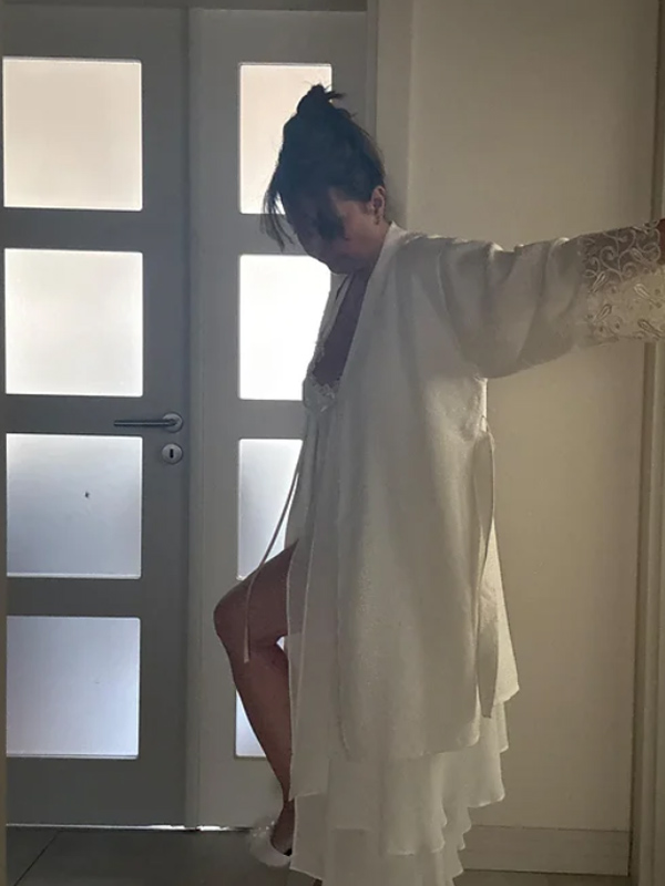 Vintage Tül Gecelik