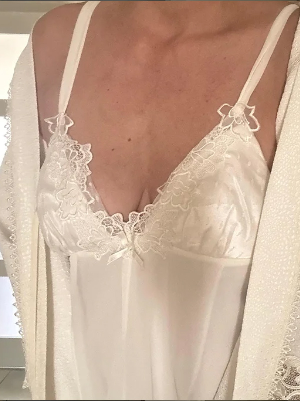 Vintage Tül Gecelik