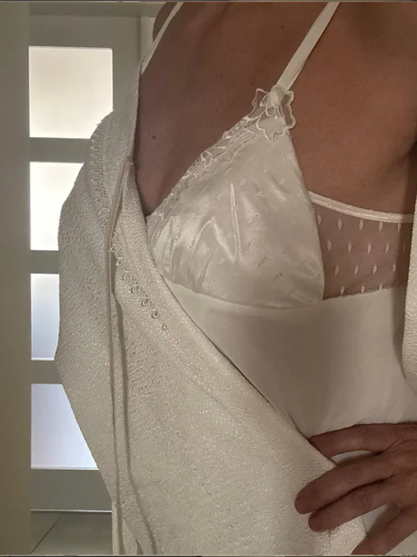 Vintage Tül Gecelik