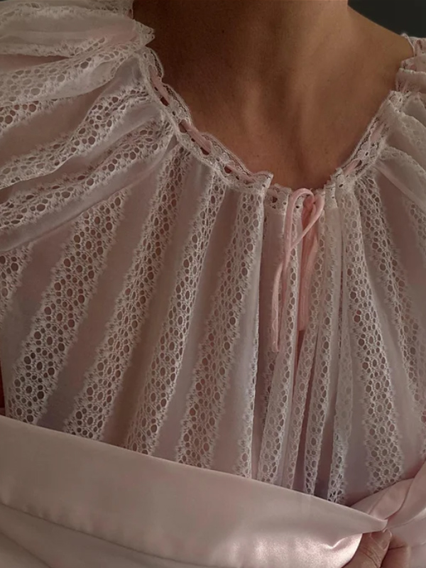 Vintage Tül Gecelik