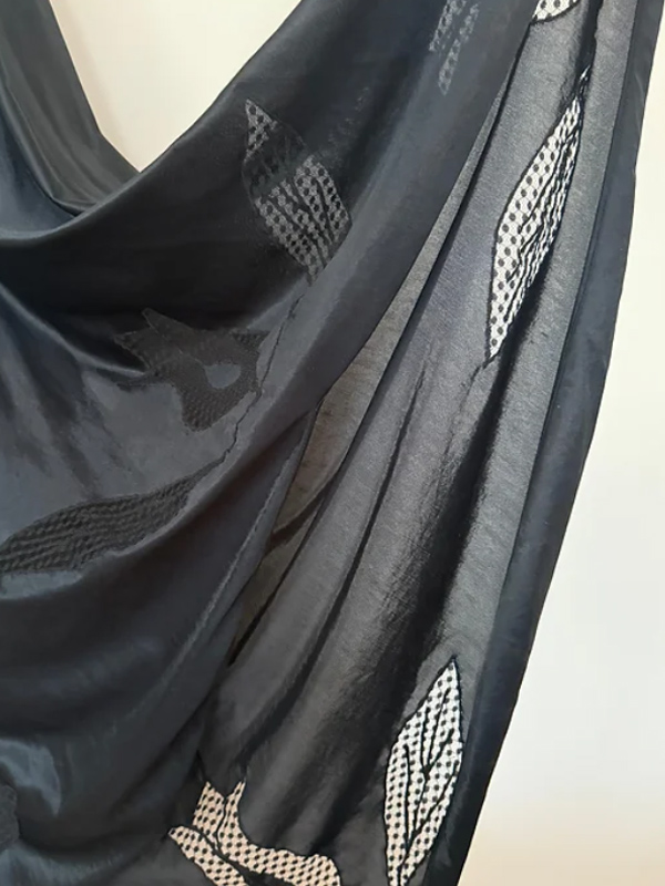 Vintage Siyah Gecelik