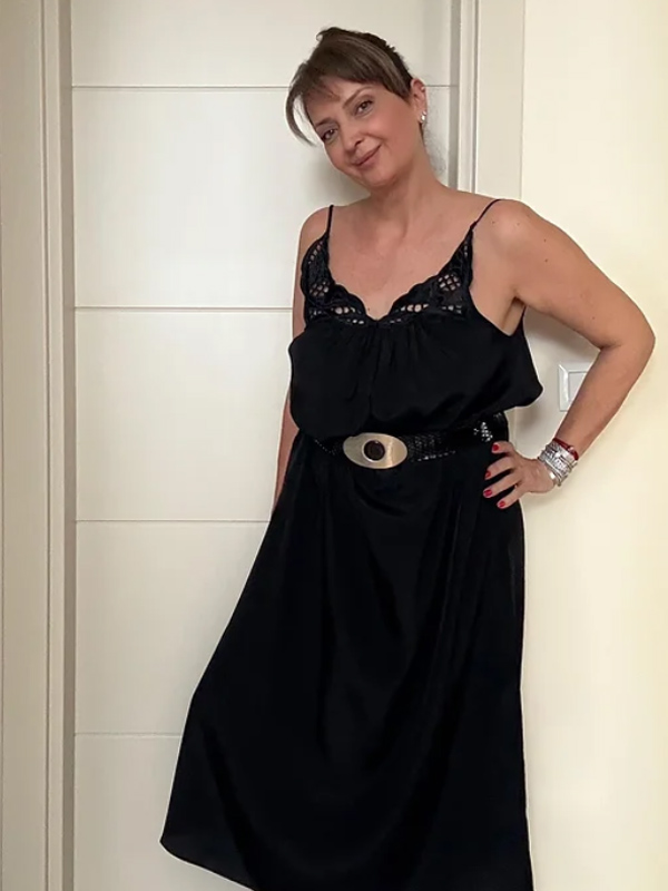 Vintage 80s Delikişi Gecelik