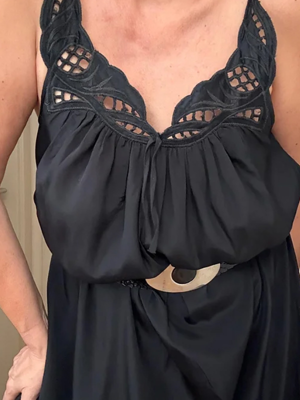 Vintage 80s Delikişi Gecelik