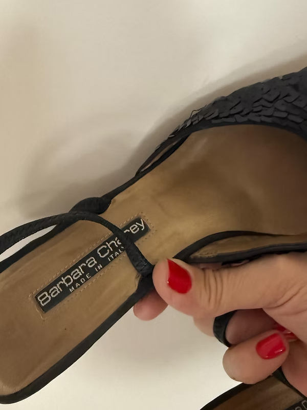 Vintage Made in Italy Pullu Ayakkabı