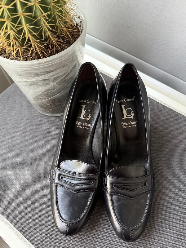 Vintage İtalyan / Luca Grossi Deri Ayakkabı
