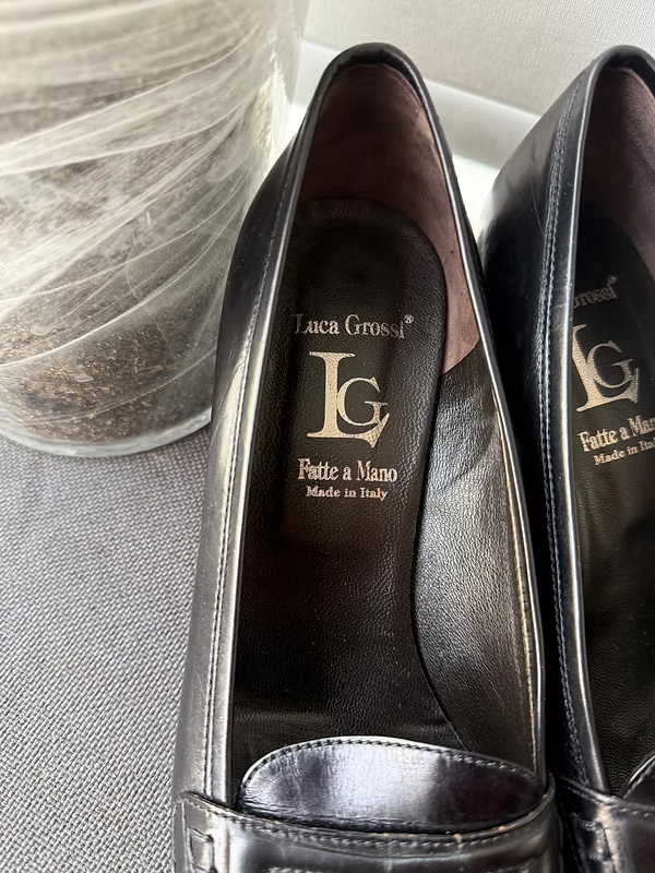 Vintage İtalyan / Luca Grossi Deri Ayakkabı