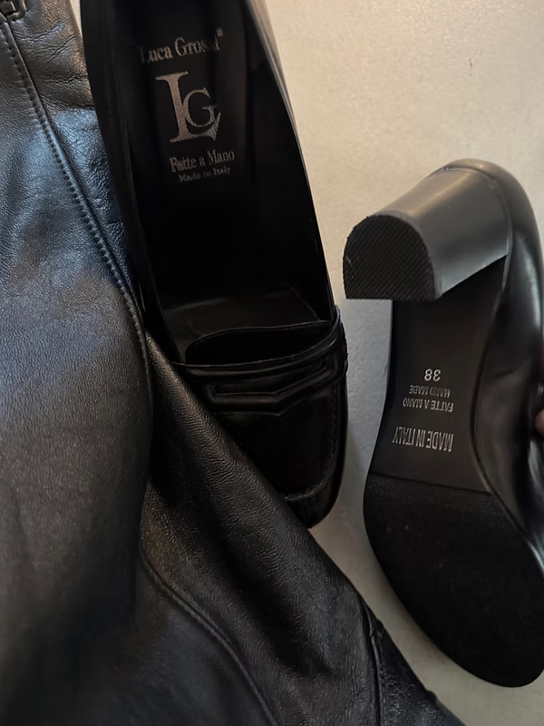 Vintage İtalyan / Luca Grossi Deri Ayakkabı