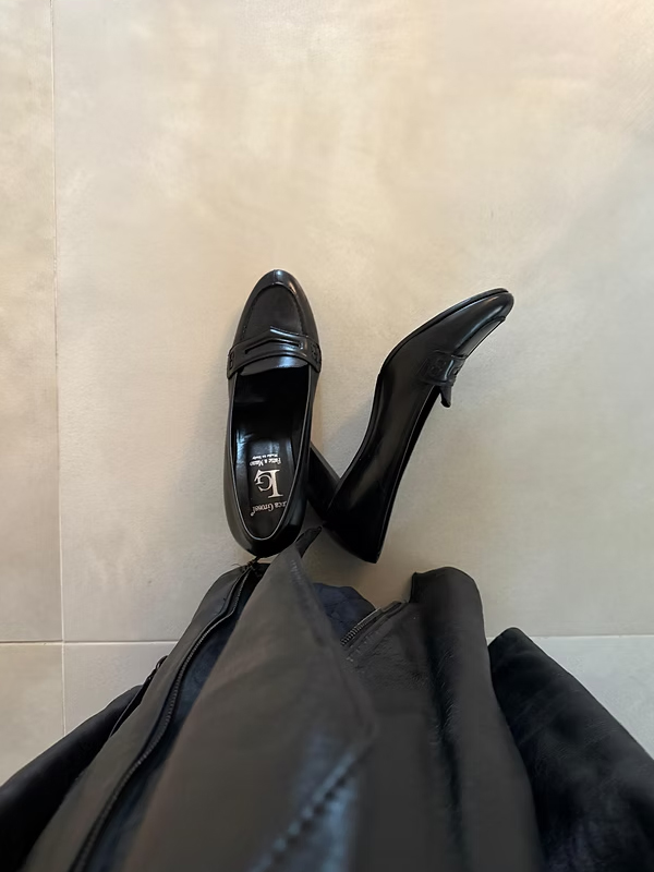 Vintage İtalyan / Luca Grossi Deri Ayakkabı