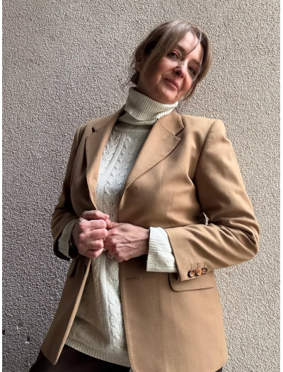 Camel Yün&Kaşmir Ceket