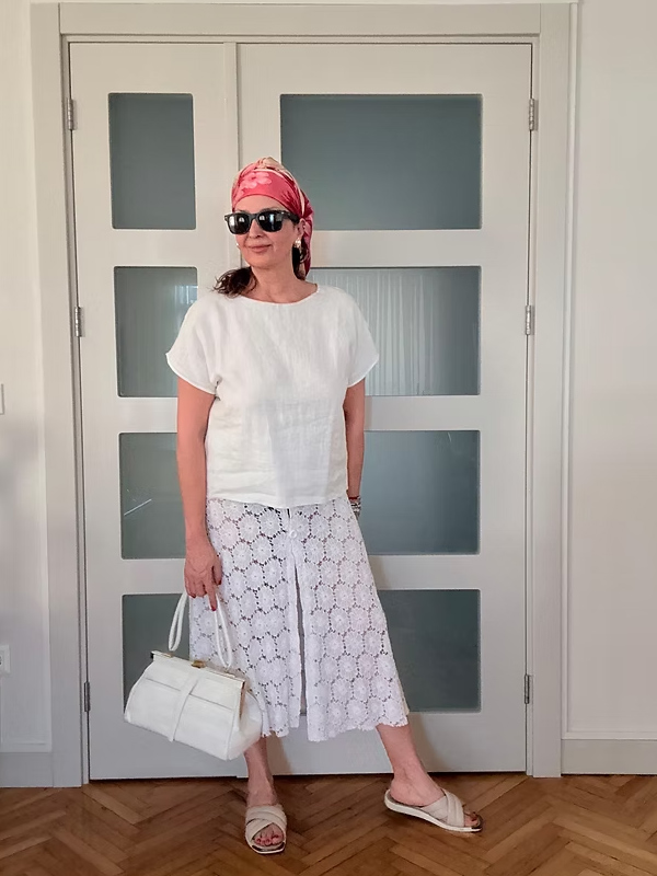 Vintage Full Güpür Dantel Etek